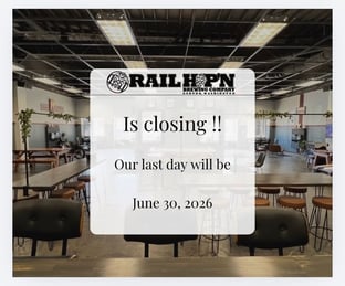 Rail Hop’n Announces Closure After 15 Years: A Heartfelt Goodbye to Our Customers, Friends, Family, and Community