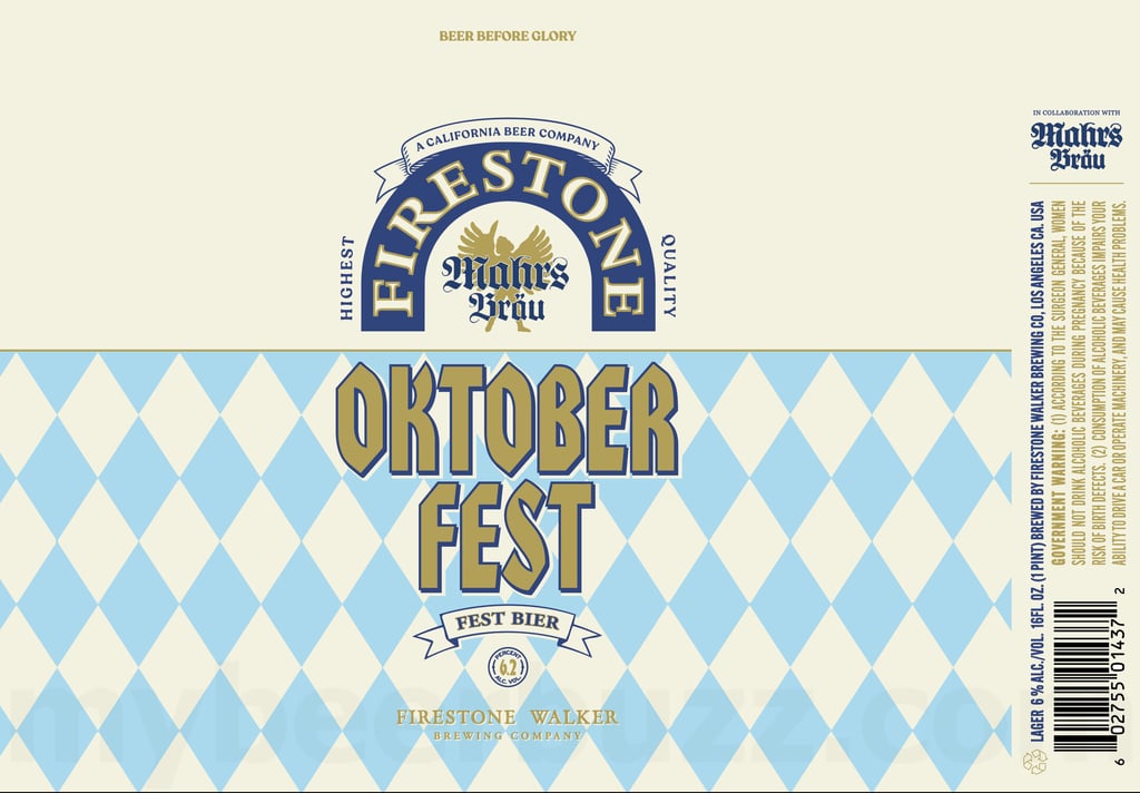 2026 Firestone Walker Oktoberfest 16-oz Cans