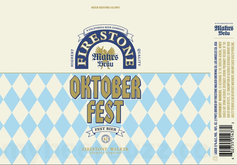 2026 Firestone Walker Oktoberfest 16-oz Cans
