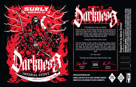 2026 Surly Brewing Darkness 750ml Bottles