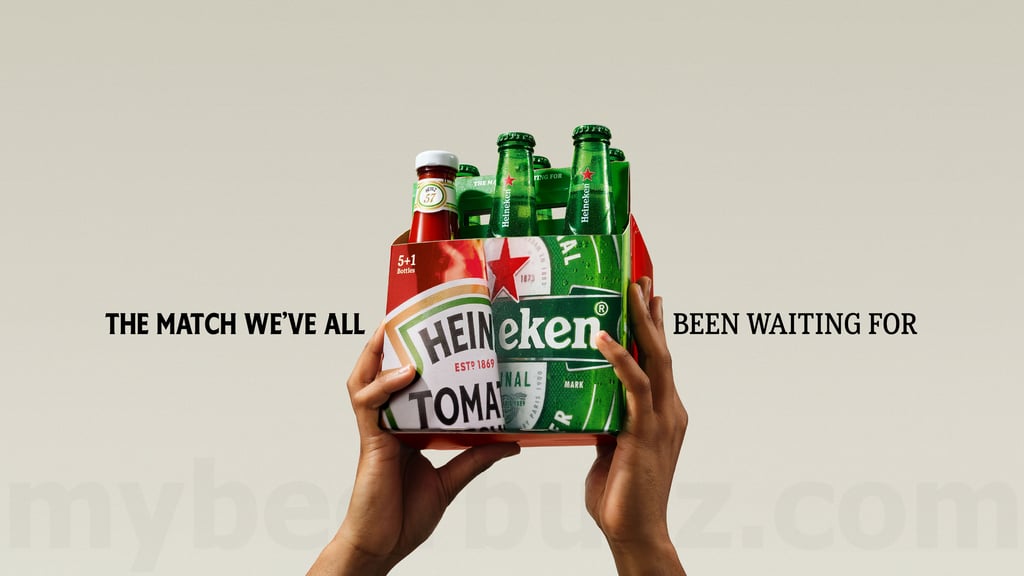 The Match We’ve All Been Waiting For: Heinz and Heineken® Finally Make It Official