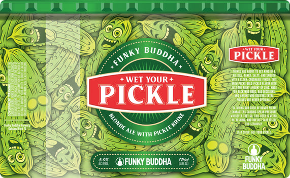 2026 Funky Buddha Wet Your PIckle 16-oz Cans