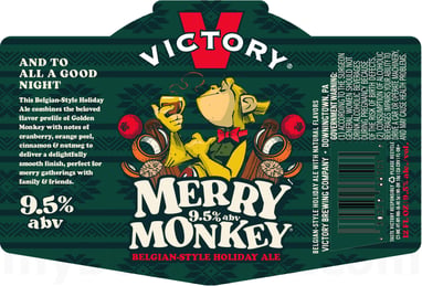 Victory Brewing Merry Monkey Holiday Ale Returning For 2026