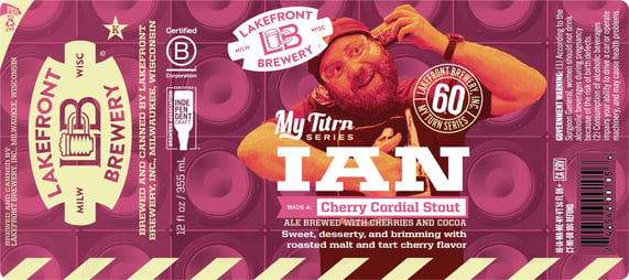 2026 Lakefront brewery My Turn Ian 12-oz Cans