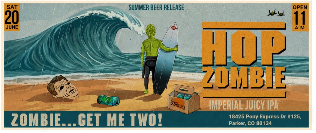 Summer Hop Zombie Is Back For Solstice At Lone Tree Brewing Parker