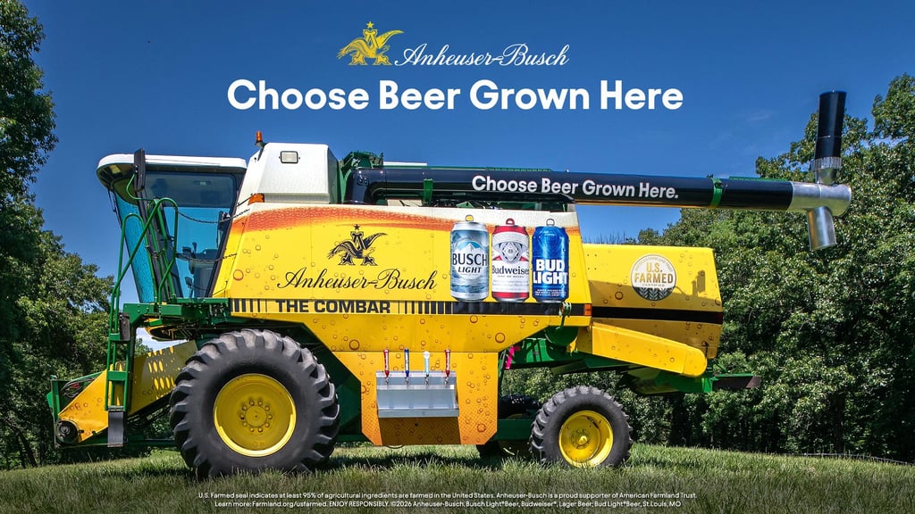 Anheuser‑Busch Launches the “ComBar” to Celebrate American Farmers and U.S. Farmed Beer