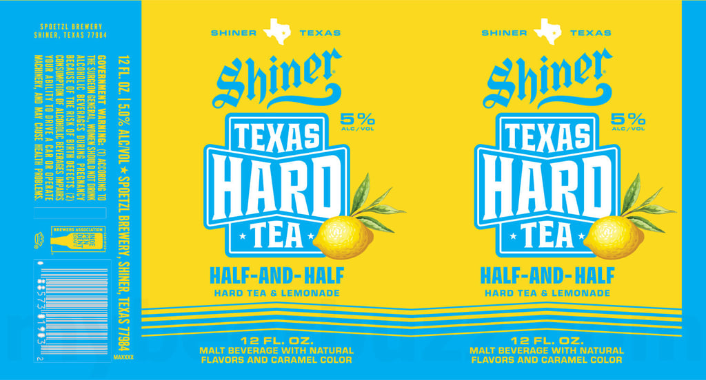 Shiner Working on Texas Hard Tea Half-And-Half