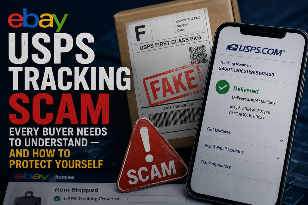 The eBay USPS Tracking Scam Every Buyer Needs to Understand — And How to Protect Yourself