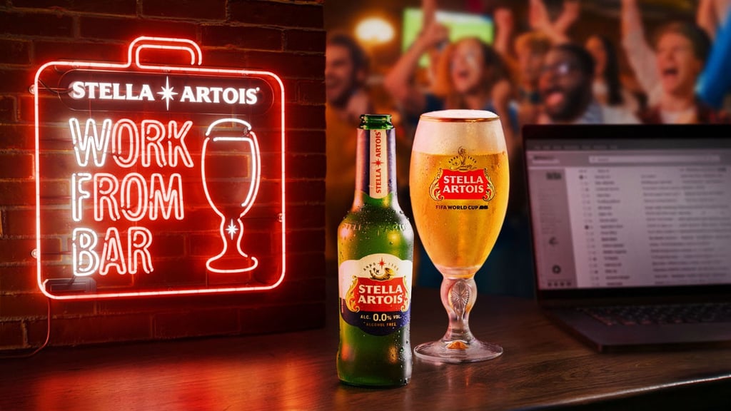 Forget WFH, Stella Artois Wants You to “Work From Bar” (WFB) During the FIFA WorldCup 2026™
