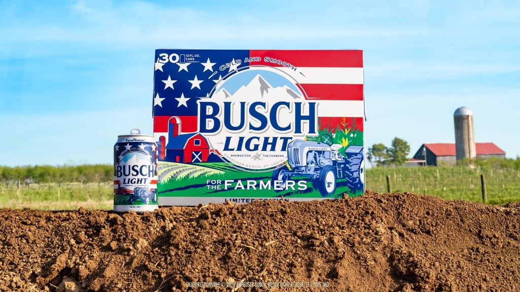 Busch Light Brings Back Limited-Edition Farming Cans to Honor American Farmers & Ranchers