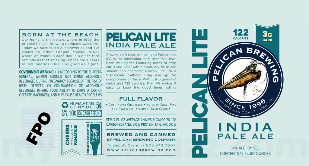 Pelican Brewing Adding Pelican Lite IPA