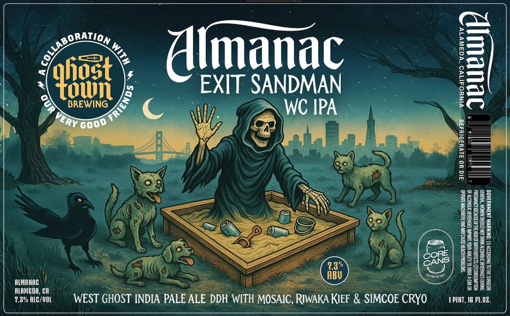 Almanac Collaborating With Ghost Town Brewing On Exit Sandman