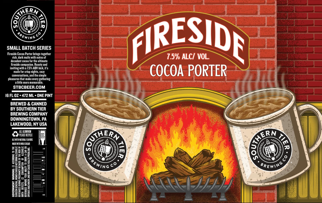 Southern Tier Adding Fireside Cocoa Porter Small Batch Series Cans