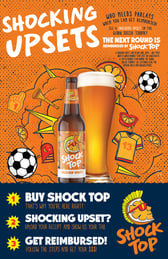 Shock Top Kicks Off the World’s Biggest Summer of Soccer with Shocking Upsets