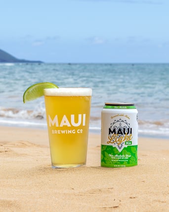 Maui Brewing Co. Debuts Maui Light NA, Non-Alcoholic Brew with a Hint of Lime