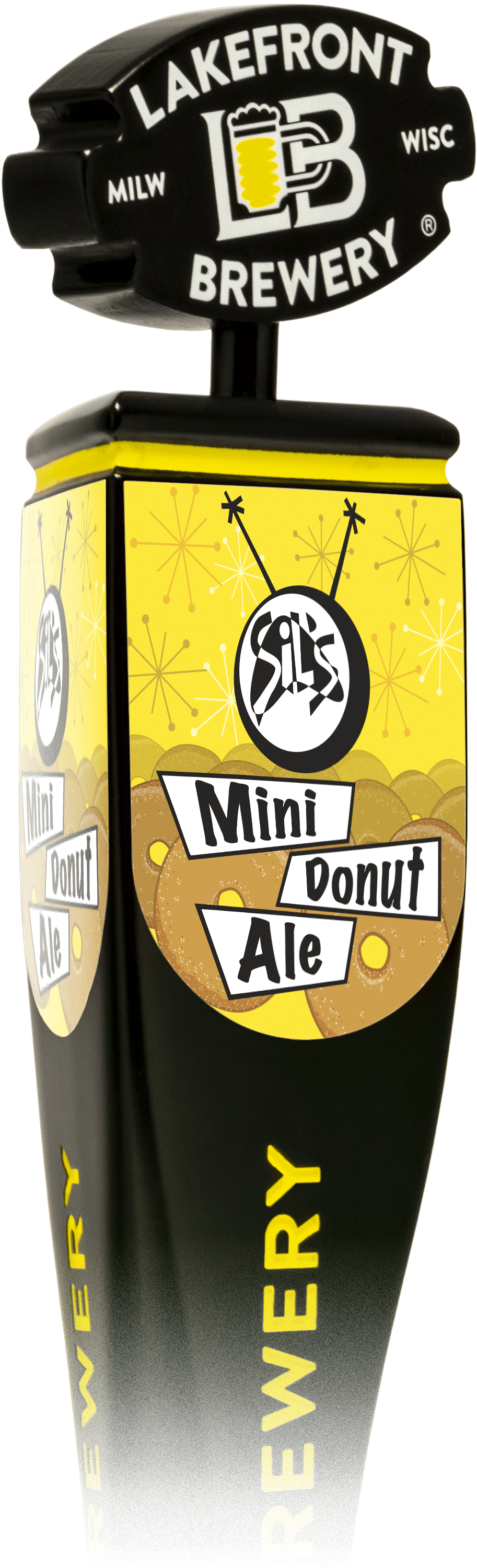 2026 Lakefront Sil's Mini Donuts Tap Handle