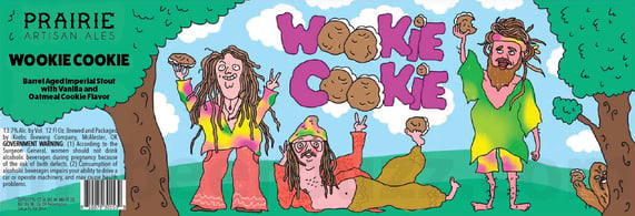 2026 Prairie Artisan Ales Wookie Cookie 12-oz Cans