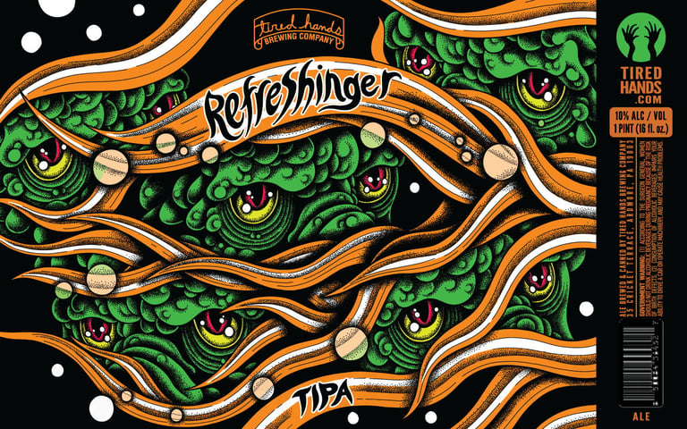 2026 Tired Hands Refreshinger 16-oz Cans