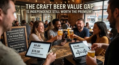 The Craft Beer Value Gap: Is Independence Still Worth the Premium?