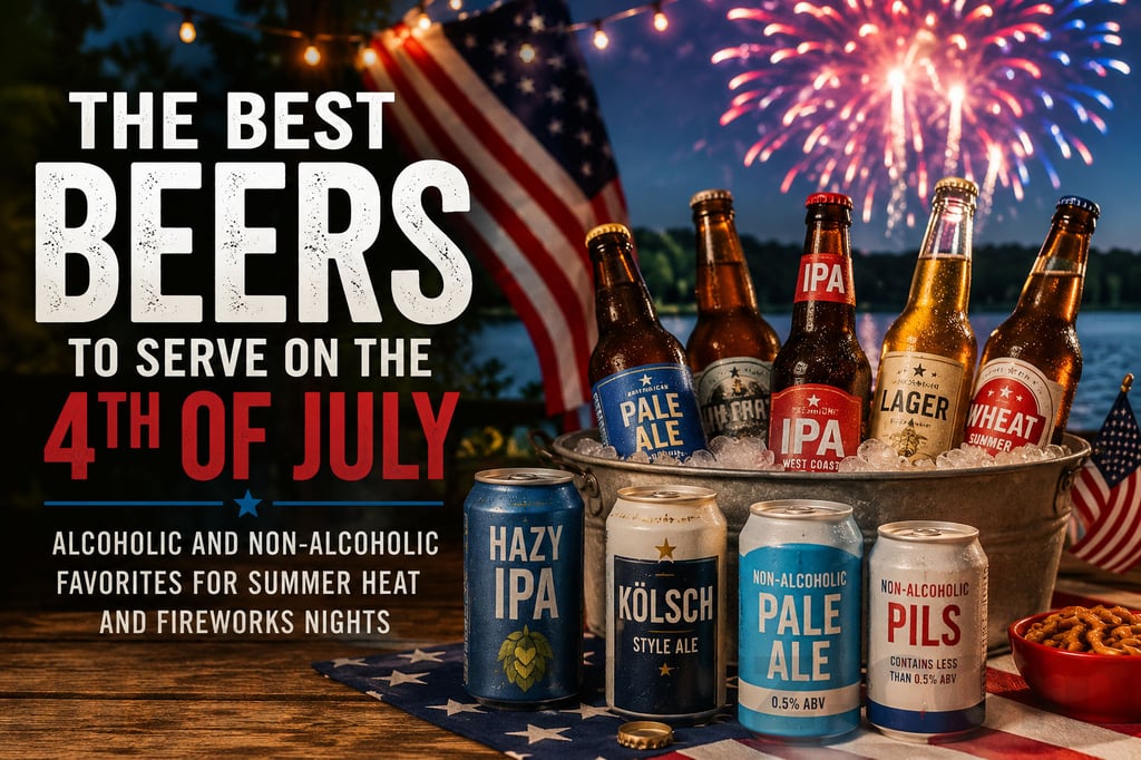 The Best Beers to Serve on the 4th of July: Alcoholic and Non‑Alcoholic Favorites for Summer Heat and Fireworks Nights