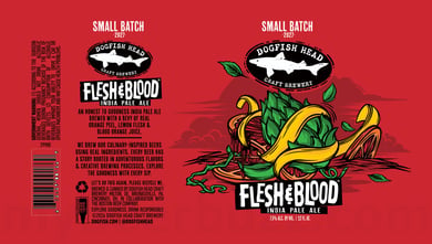 Dogfish Head Flesh & Blood Returning In Small Batch 2007 Cans