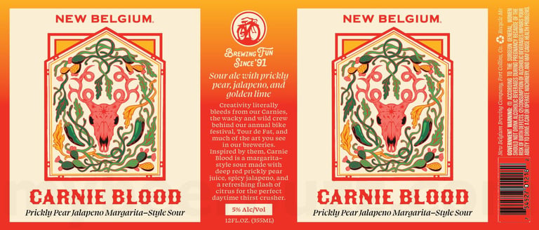 2026 New Belgium Carnie Blood 12-oz Cans