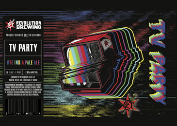 Revolution Brewing TV Party Returning In New 16-oz Cans