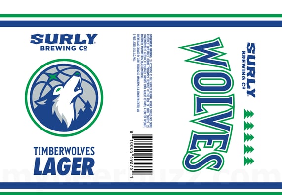 Surly Timberwolves Lager 16-oz Cans