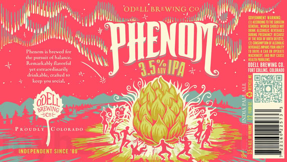 2026 Odell Brewing Phenom 12-oz Cans