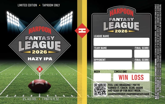 2026 Harpoon Fantasy League 2026 16-oz Cans