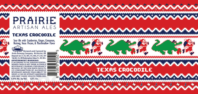 2026 Prairie Artisan Ales Texas Crocodile 12-oz Cans