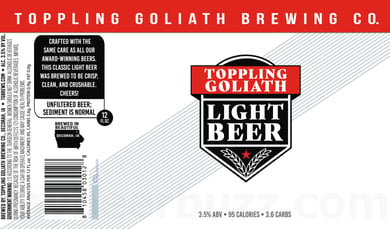 Toppling Goliath Light Beer: A Crisp, Clean, Ultra‑Sessionable Release