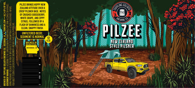 Pilzee A New Zealand Inspired Pilsner from Toppling Goliath Brewing Co