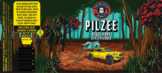 2026 Toppling Goliath Pilzee 12-oz Cans