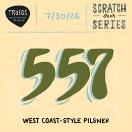 Tröegs Releasing Scratch # 557 West Coast-Style Pislner