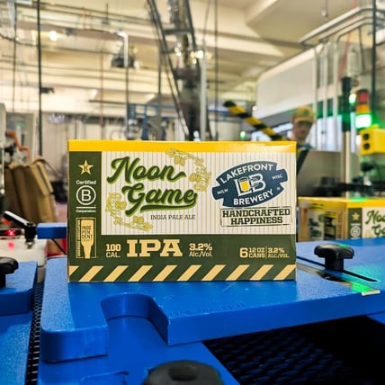 Lakefront Brewery Invites Wisconsin To Go Long With Their New Year-Round Ipa, Noon Game