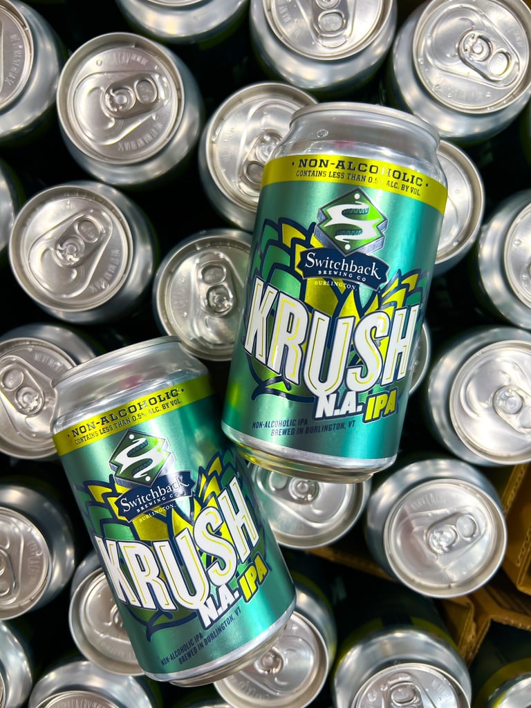 Switchback Brewing Co. Adds KRUSH N.A. IPA to Year-Round Lineup