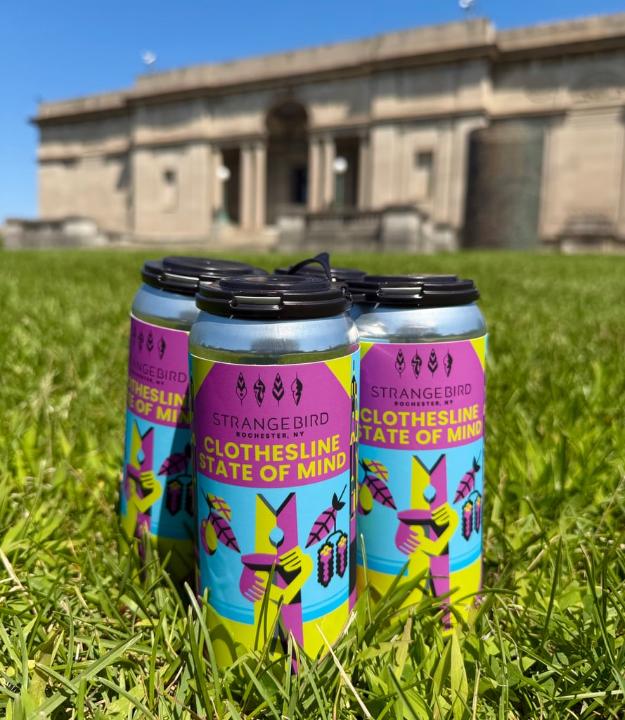 Strangebird Taps into Rochester’s Longest-Running Arts Festival with Limited-Run Clothesline State of Mind Beer Collaboration