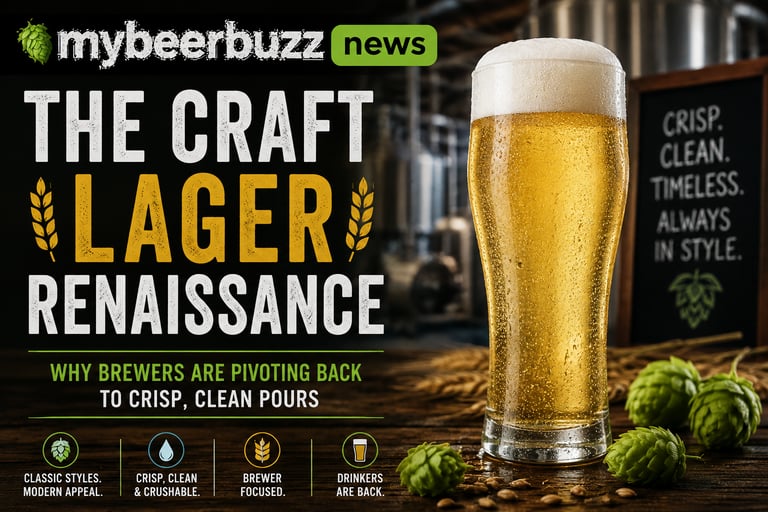 The Craft Lager Renaissance: Why Brewers Are Pivoting Back to Crisp, Clean Pours