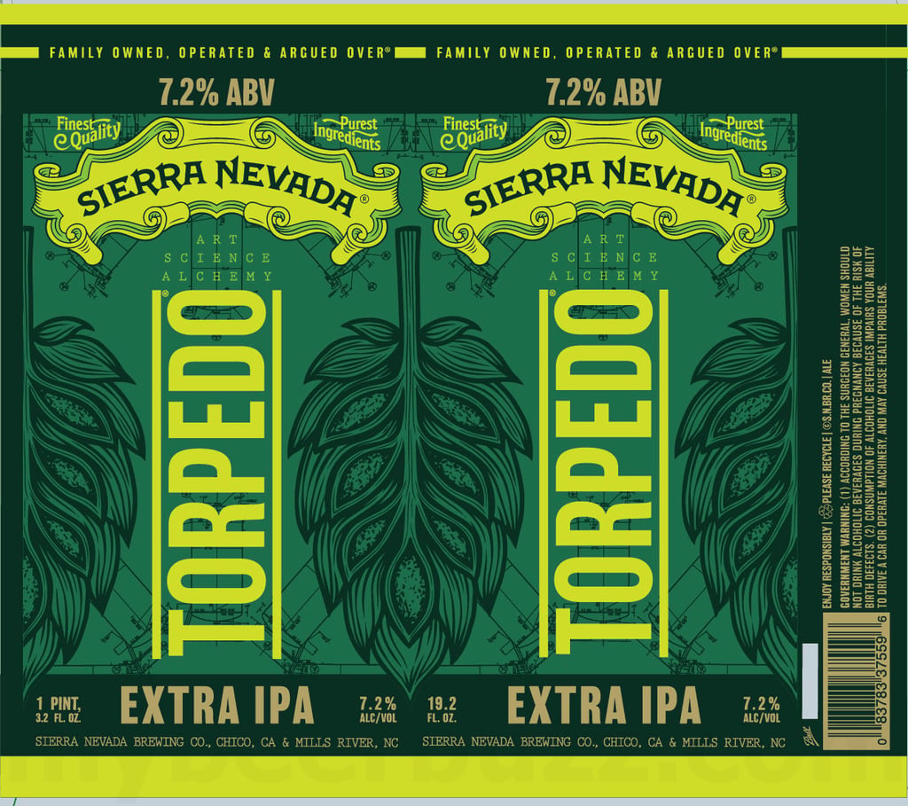 Sierra Nevada Updating Torpedo Extra IPA, Atomic Torpedo Imperial IPA, Springfest & Mango Little Thing