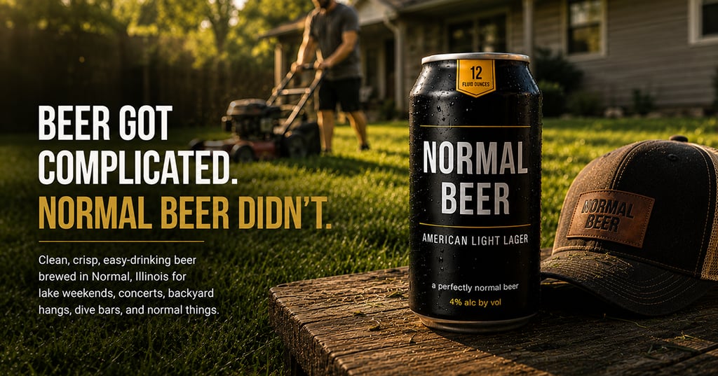 DESTIHL Launches Normal Beer, an All-Malt American Light Lager, This September