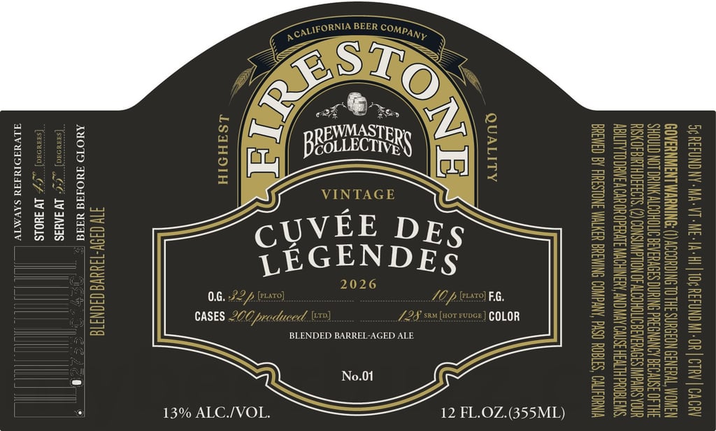 Firestone Walker Cuvée Des Légendes, Return To Dust & Sworn To Black Coming To Brewmaster’s Collective