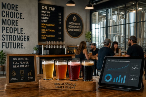 Beyond the Buzz: How the Non-Alcoholic Craft Movement is Reshaping Taproom Economics and Brewery Valuations