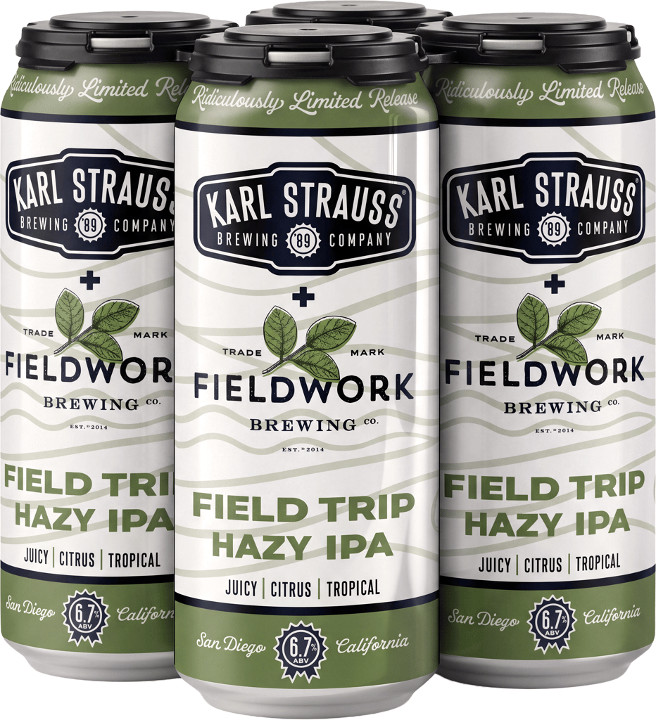 San Diego’s Karl Strauss and Berkeley’s Fieldwork Collab on Field Trip Hazy IPA