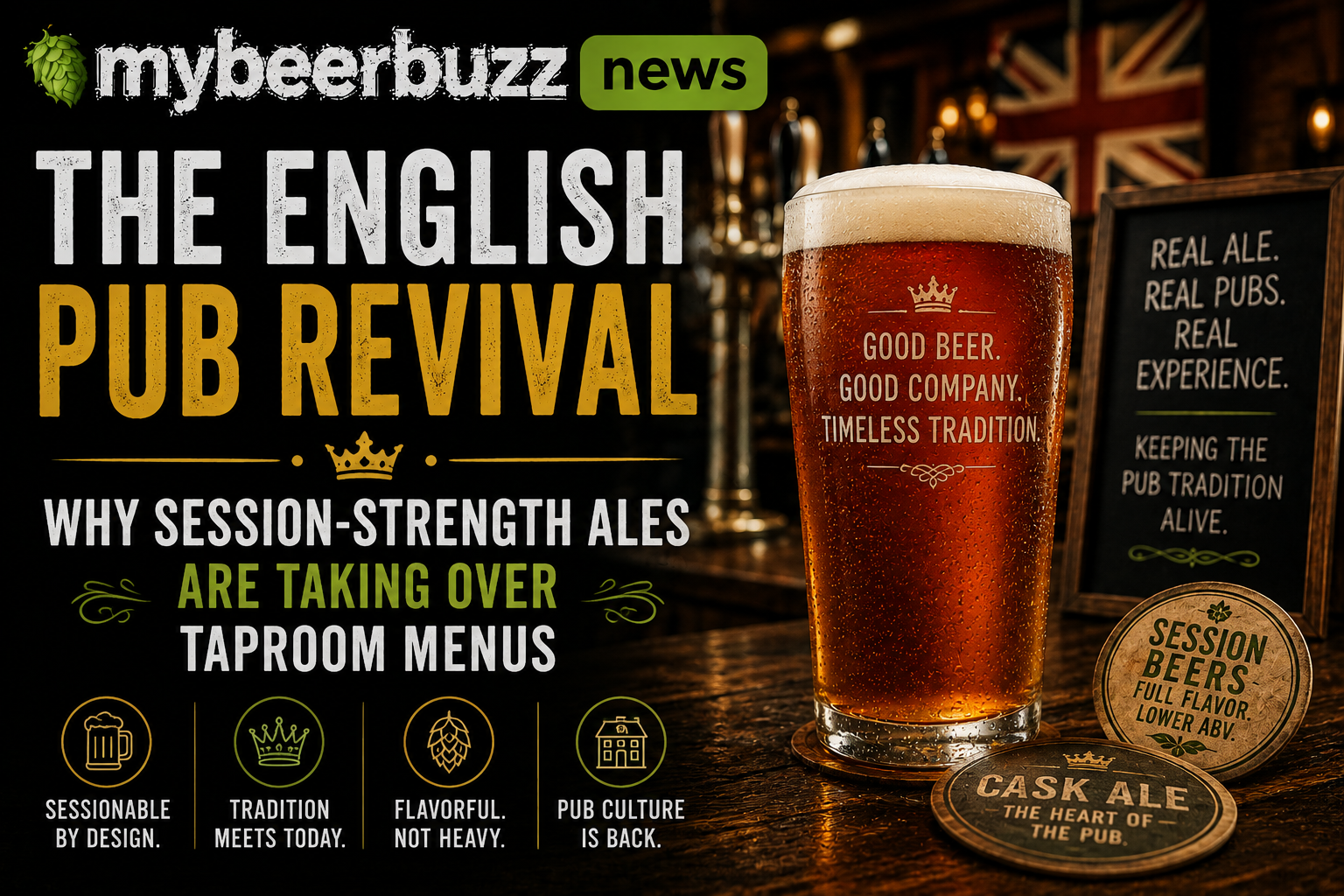 The English Pub Revival: Why Session-Strength Ales Are Taking Over Taproom Menus