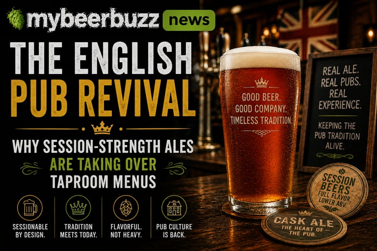 The English Pub Revival: Why Session-Strength Ales Are Taking Over Taproom Menus