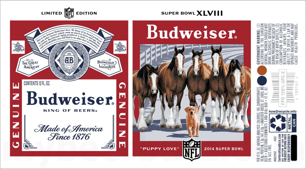 Budweiser 2026 Super Bowl Commemorative Cans Honor Iconic Ads