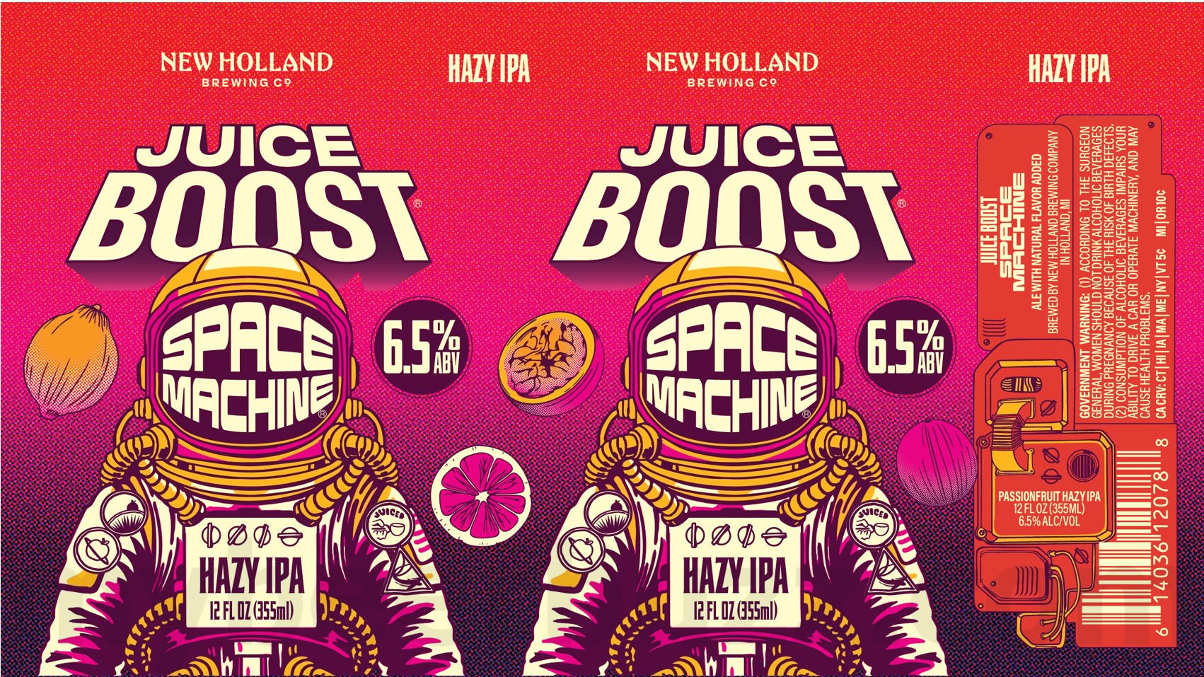 2026 New Holland Juice Boost Space Machine 12-oz Cans