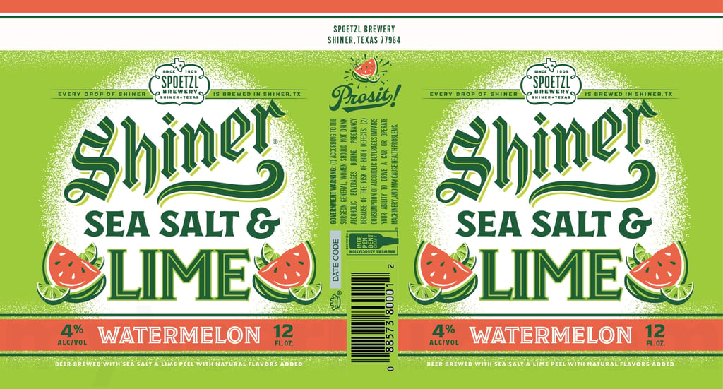 Shiner Adding Sea Salt & Lime Watermelon & Mango Flavors