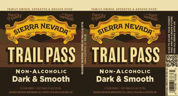 2026 Sierra nevada Trail Pass Dark & Smooth 12-oz Cans